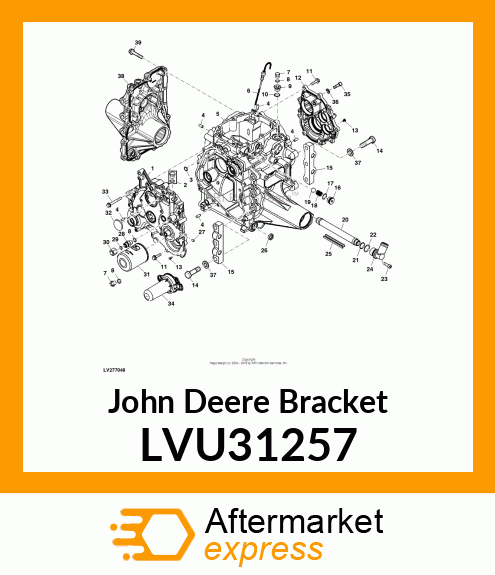 BRACKET, MOUNT LVU31257