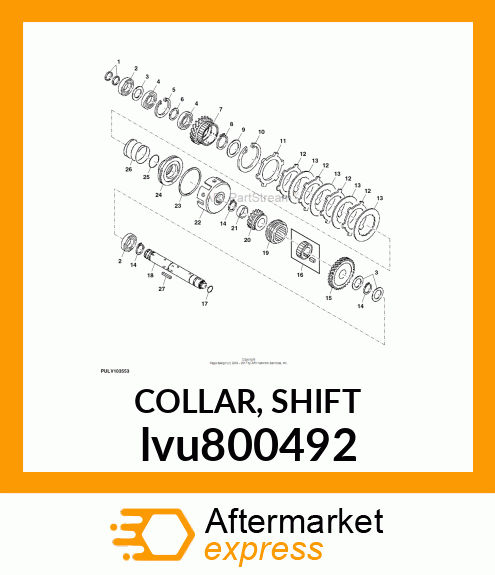 COLLAR, SHIFT lvu800492