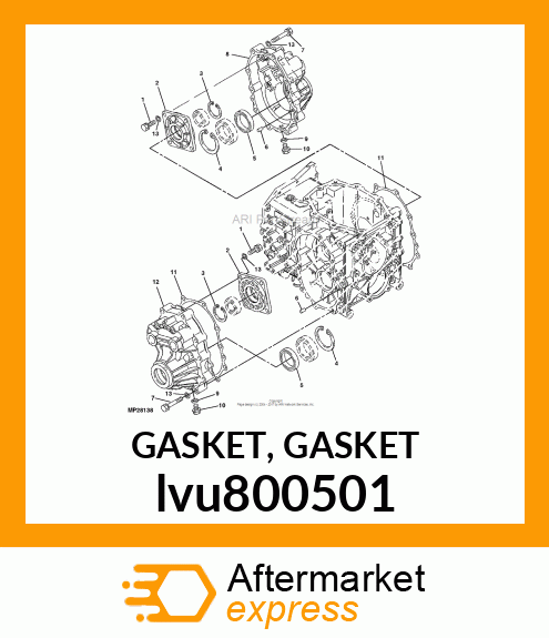 GASKET, GASKET lvu800501