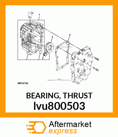 BEARING, THRUST lvu800503