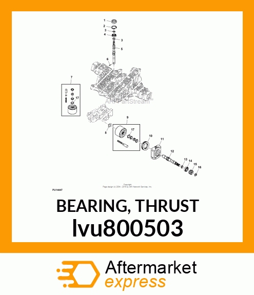 BEARING, THRUST lvu800503