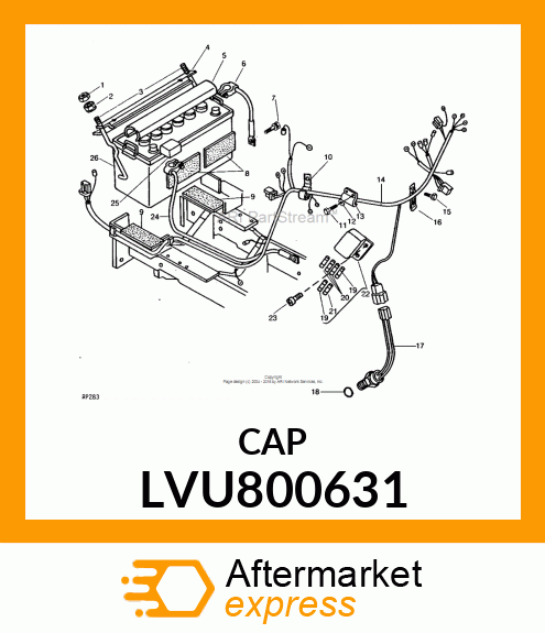 Cap LVU800631