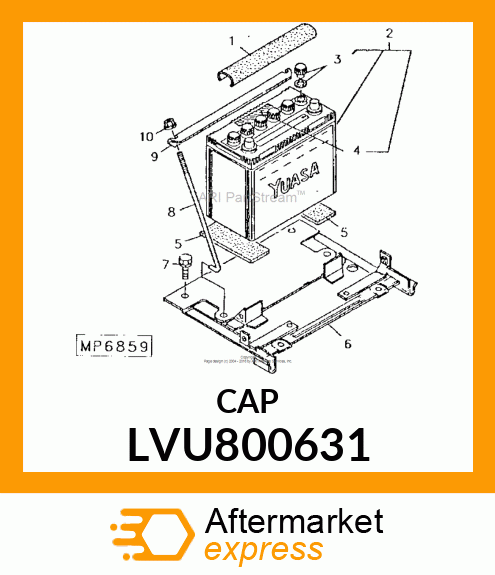 Cap LVU800631