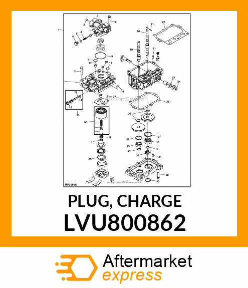 PLUG, CHARGE LVU800862