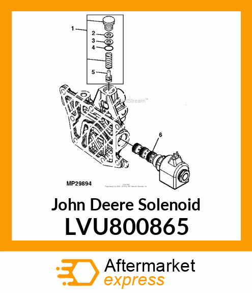 SOLENOID, CSV1 LVU800865