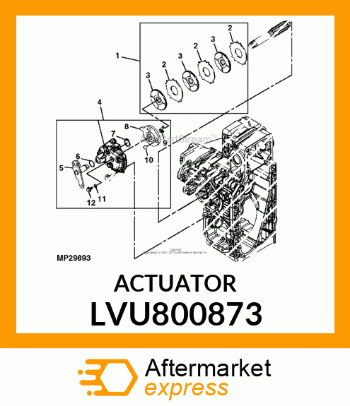 ACTUATOR LVU800873