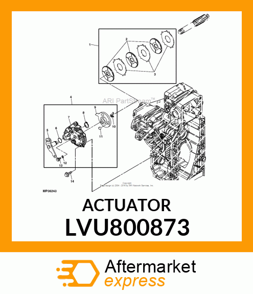 ACTUATOR LVU800873