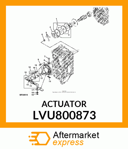 ACTUATOR LVU800873