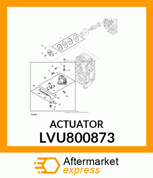 ACTUATOR LVU800873