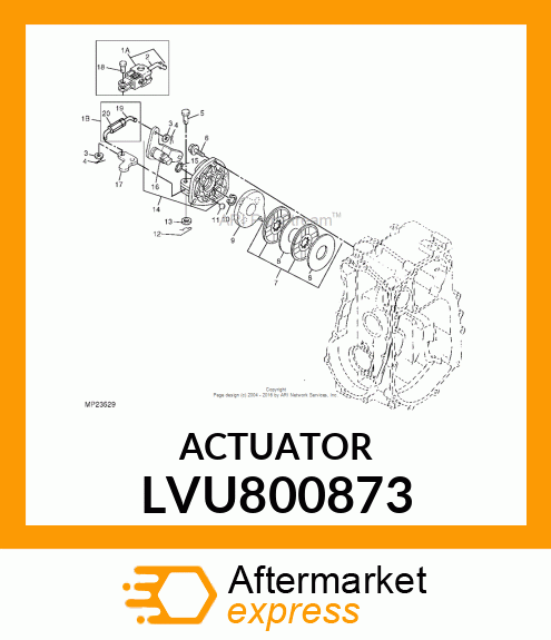 ACTUATOR LVU800873