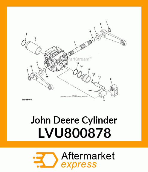 CYLINDER, LINER LVU800878