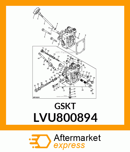 VALVE, HYDRAULIC PK LVU800894