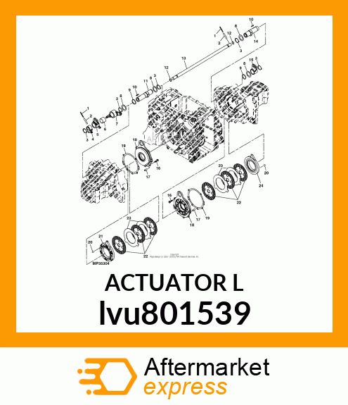 ACTUATOR L lvu801539