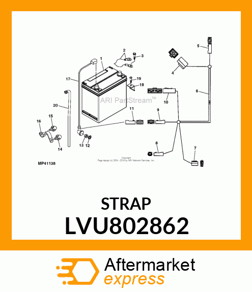 Down Clip LVU802862