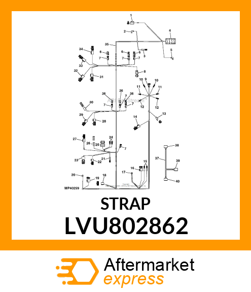 Down Clip LVU802862