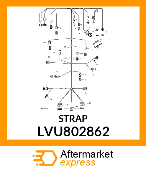 Down Clip LVU802862