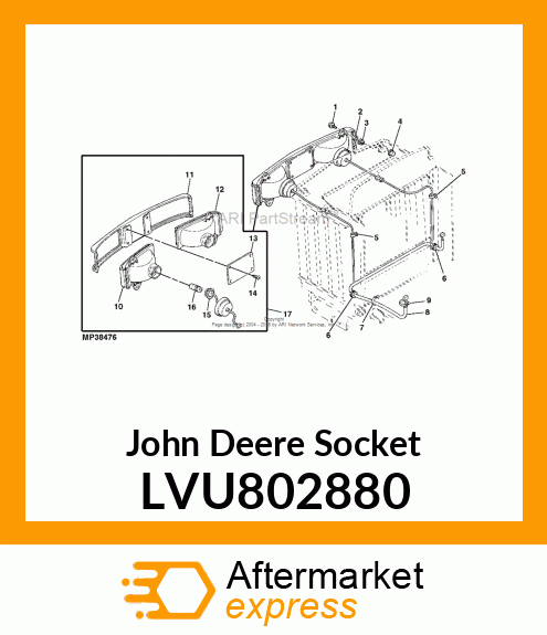 BULB HOLDER COMP LVU802880