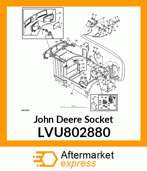 BULB HOLDER COMP LVU802880