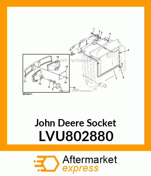 BULB HOLDER COMP LVU802880