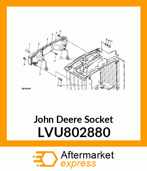 BULB HOLDER COMP LVU802880