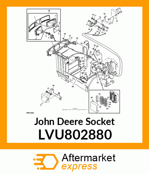 BULB HOLDER COMP LVU802880