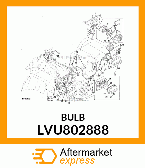 BULB 12V LVU802888