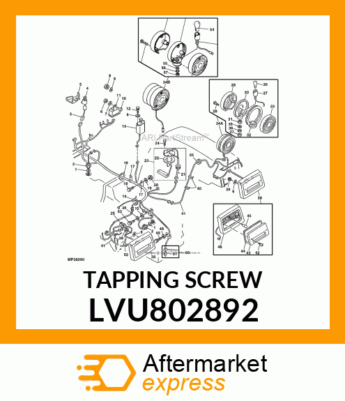 TAPPING SCREW LVU802892