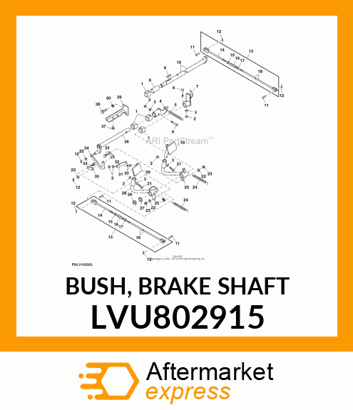 BUSH, BRAKE SHAFT LVU802915