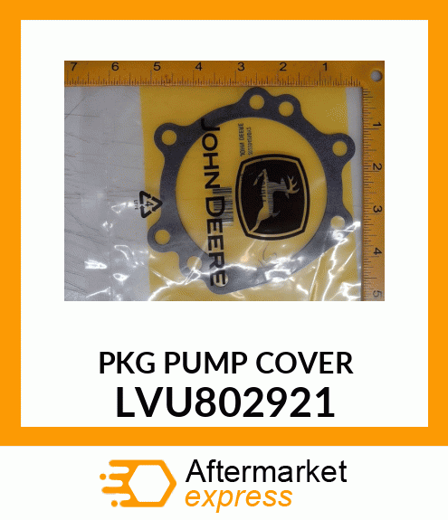 PACKING, PUMP COVER LVU802921