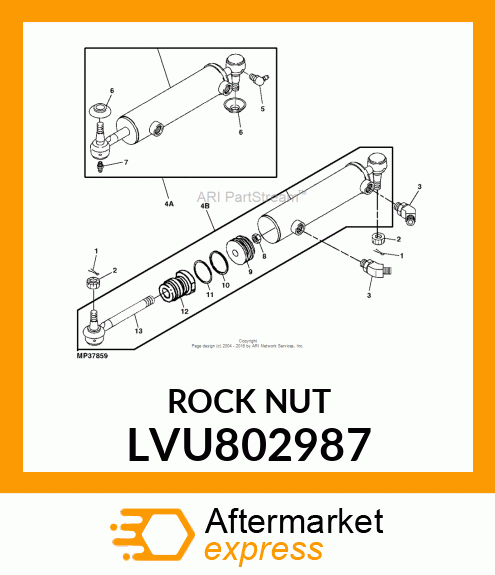 ROCK NUT LVU802987