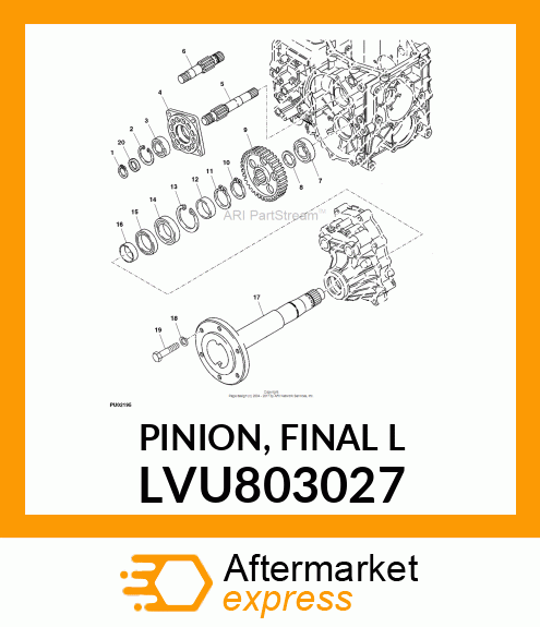 PINION, FINAL L LVU803027