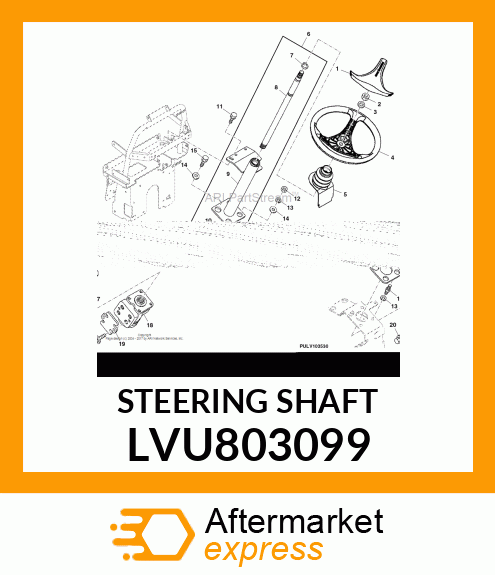 STEERING SHAFT LVU803099