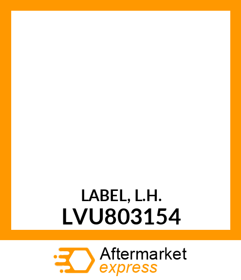 LABEL, L.H. LVU803154