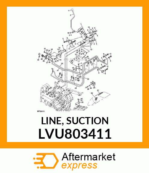 LINE, SUCTION LVU803411