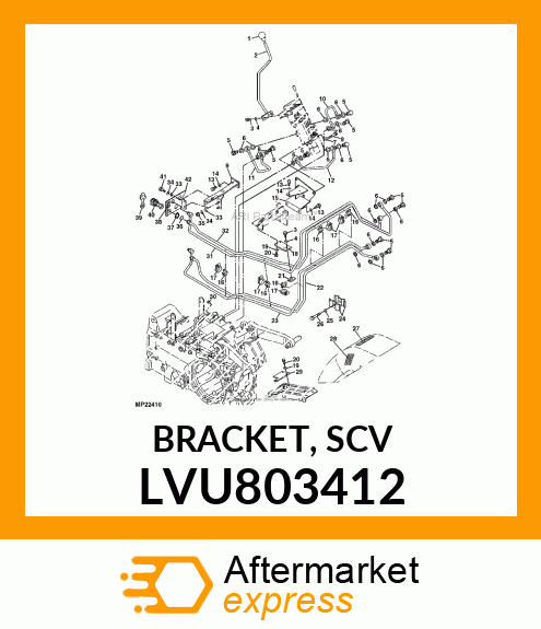 BRACKET, SCV LVU803412