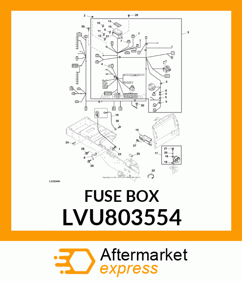 FUSE BOX LVU803554