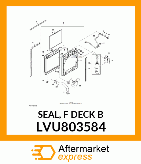 SEAL, F DECK B LVU803584