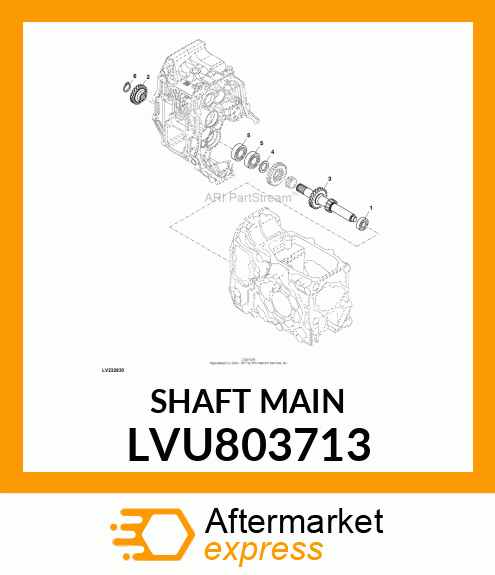 SHAFT (MAIN) LVU803713