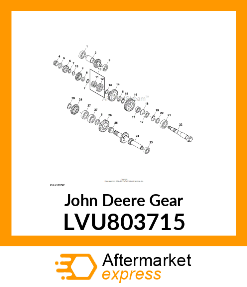GEAR (COUNTER HIGH) LVU803715