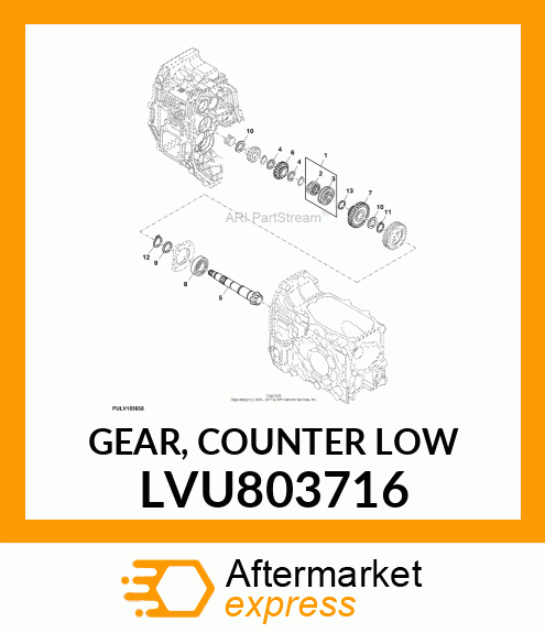 GEAR, COUNTER LOW LVU803716