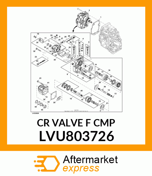 CR VALVE F CMP LVU803726