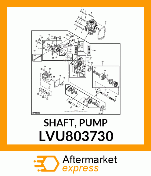 SHAFT, PUMP LVU803730