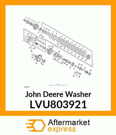 THRUST WASHER LVU803921