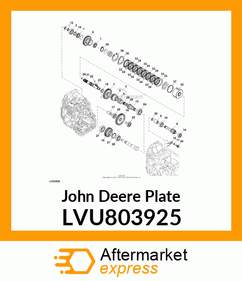 PLATE, STEEL 1.2 LVU803925