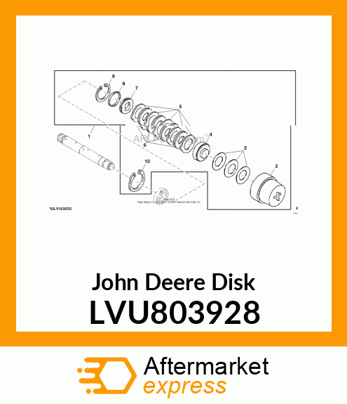 DISK, FRICTION PLATE 40 LVU803928