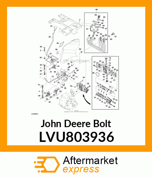 BOLT,ROUND HEAD 8X35 LVU803936