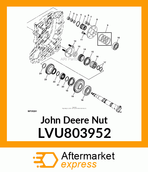 NUT,M14X11 LVU803952