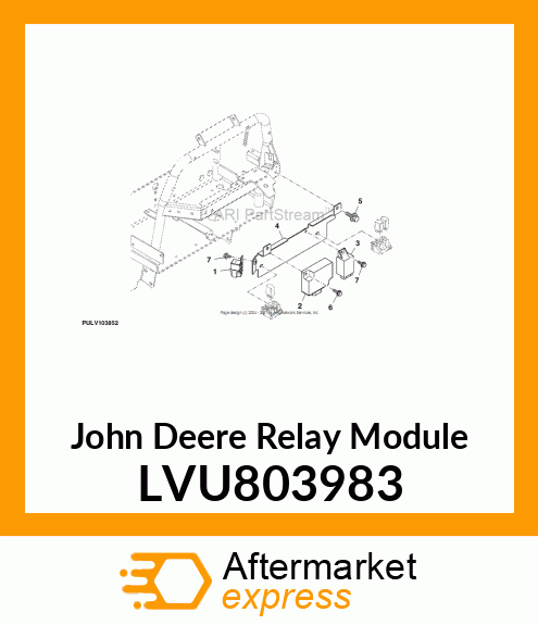 RELAY UNIT LVU803983