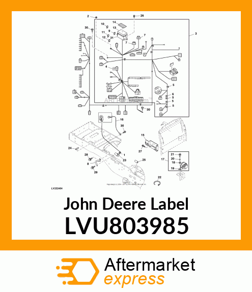 LABEL, FUSE LVU803985