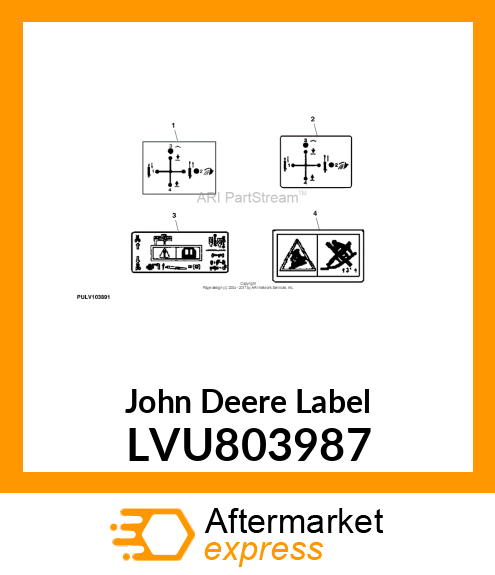 LABEL, FUSE LVU803987